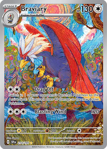 Braviary (214/191) [Escarlata y Púrpura: Chispas Ascendentes]