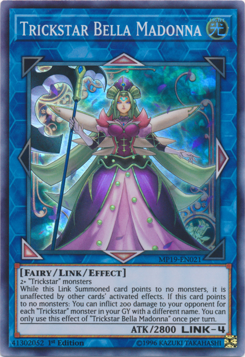 Trickstar Bella Madonna [MP19-EN021] Super Rara