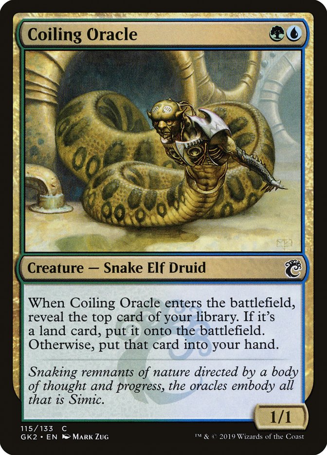 Oracle spirale [Kit de guilde d'Allégeance de Ravnica]