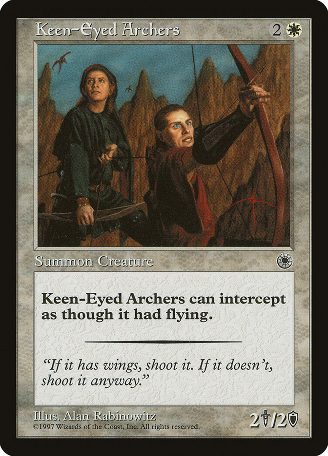 Archers aux yeux perçants [Portail]
