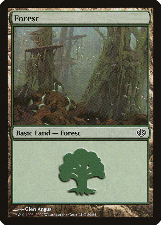 Forêt (29) [Duel Decks: Garruk vs. Liliana]