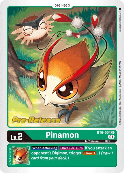 Pinamon [BT6-004] [Cartas de prelanzamiento de Double Diamond]