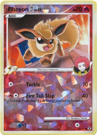 Flareon (60/111) (Holográfica) [Platino: Rivales Ascendentes]