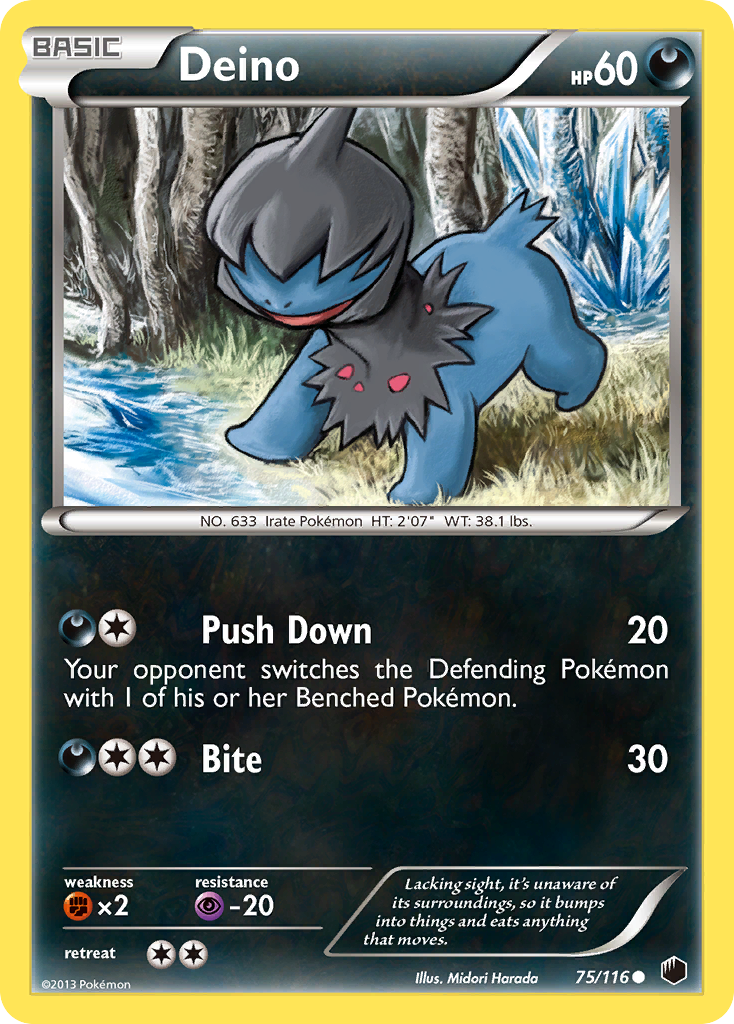 Deino (75/116) [Negro y Blanco: Plasma Freeze]