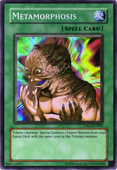 Metamorfosis [CP01-EN003] Súper Rara