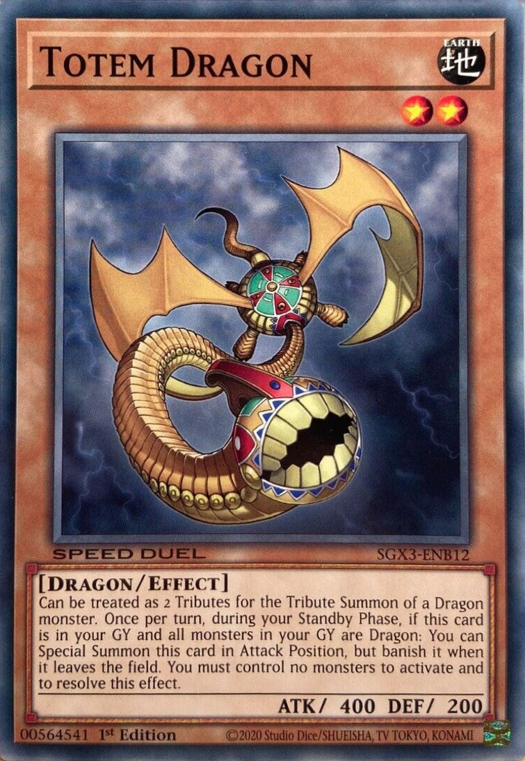 Dragón Tótem [SGX3-SPB12] Común