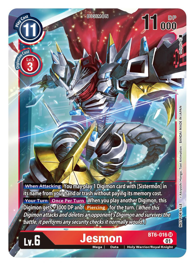 Jesmon [BT6-016] (Paquete de evento 2) [Promos de Doble Diamante]