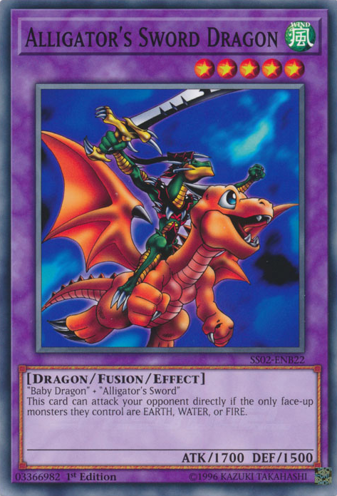 Dragon Épée Alligator [SS02-FRB22] Commune