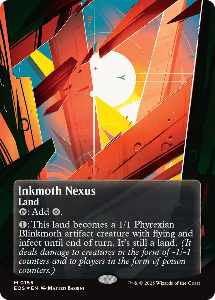 Nexus des encrimiers (0155) (Sans bordure) (Feuille galactique) [Lisière d'éternités : Horizons stellaires]