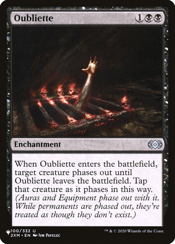 Oubliette [La Lista]