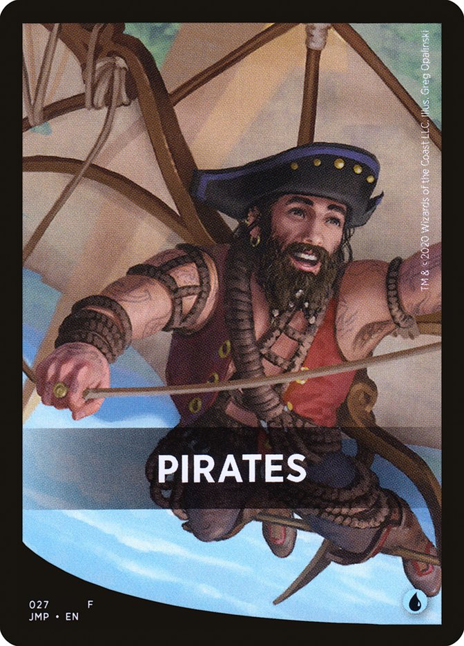Carte à thème pirates [Cartes d'illustration Jumpstart]