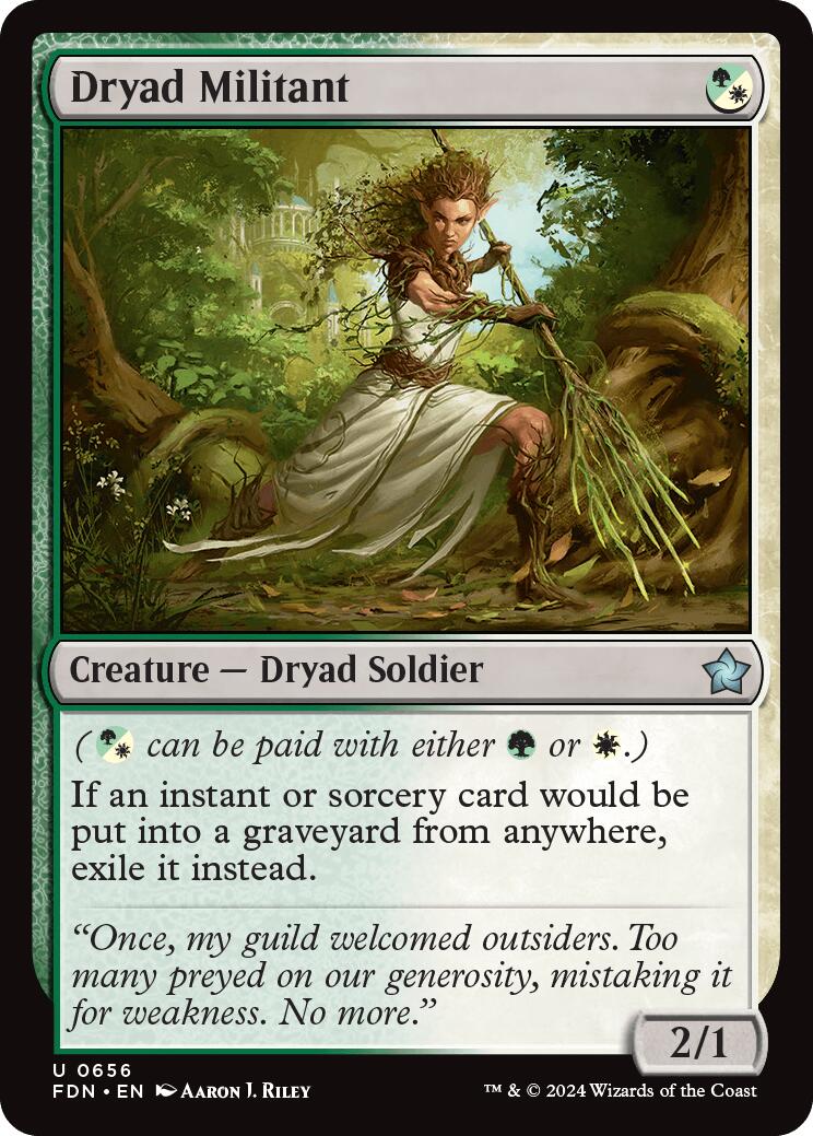 Dryade militante [Fondations]