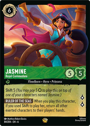 Jasmine - Commodore Royal (84/204) [Mer d'azur]