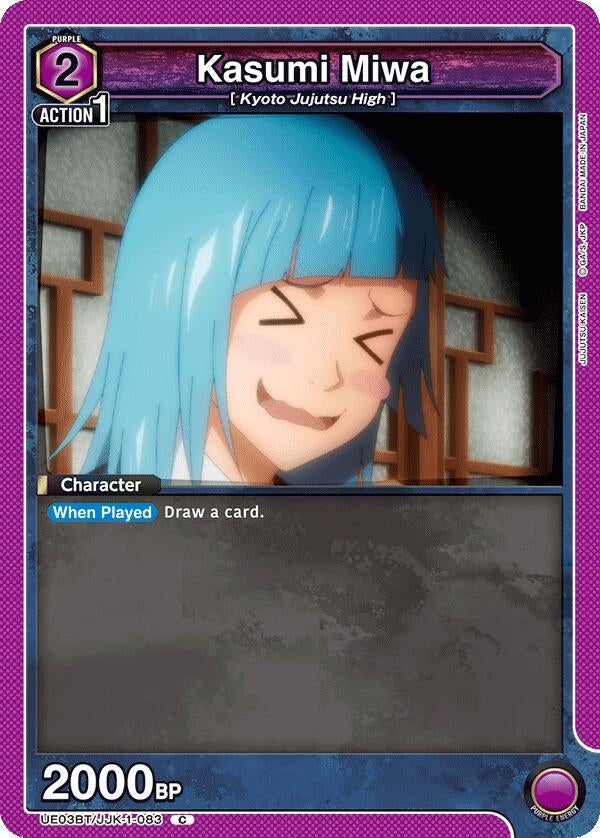 Image for Kasumi Miwa (083) (UE03BT/JJK-1-083) (UE03BT) - Union Arena