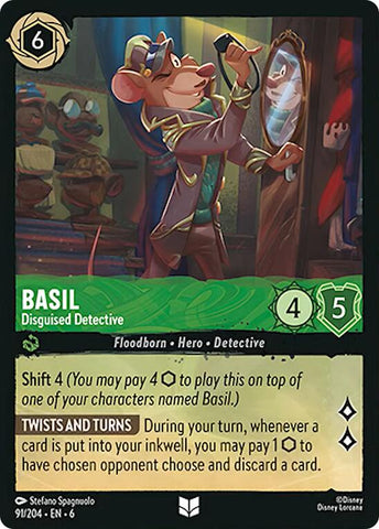 Basil - Detective Disfrazado (91/204) [Mar de Azurita]