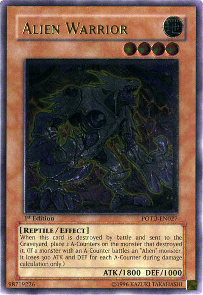 Guerrier Extraterrestre [POTD-FR027] Ultimate Rare