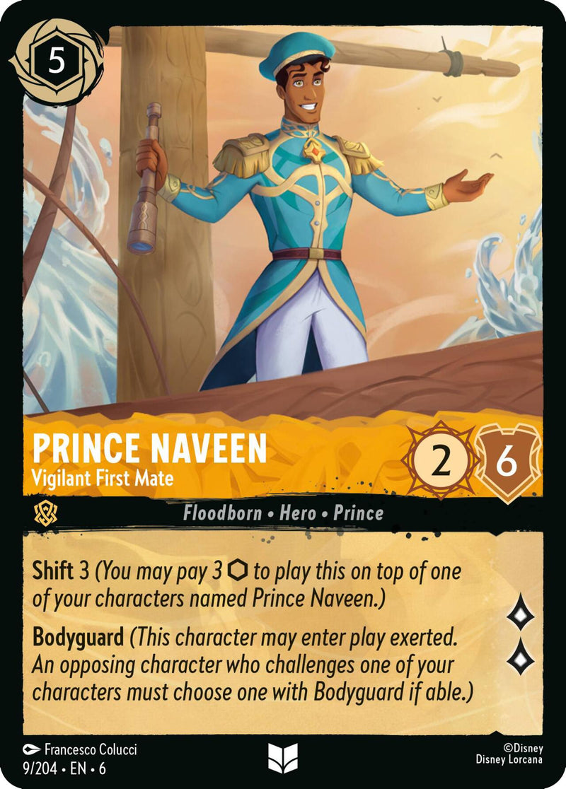 Prince Naveen - Premier Maître Vigilant (9/204) [Mer d'Azurite]