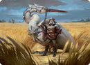 Chevalier céleste Écuyer Carte artistique (4/54) [Série artistique Fondations]
