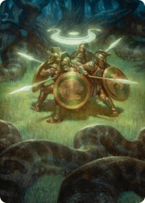 Carte d'art L'Hymne des Champions (47/54) [Série d'art Fondations]