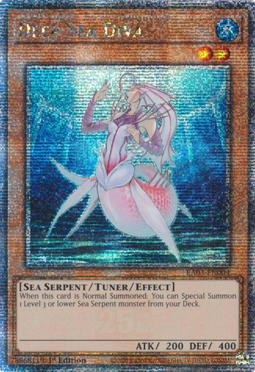 Diva de la Mer Profonde (Secret Rare un quart de siècle) [RA03-FR004] Secret Rare un quart de siècle
