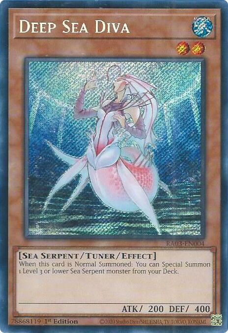 Diva de la Mer Profonde (Secret Rare) [RA03-FR004] Secret Rare