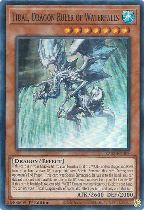 Tidal, Maître Dragon des Cascades [RA03-FR009] Super Rare