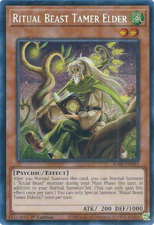 Bête Fantôme-Rituel Ancien (Secret Rare) [RA03-EN012] Secret Rare