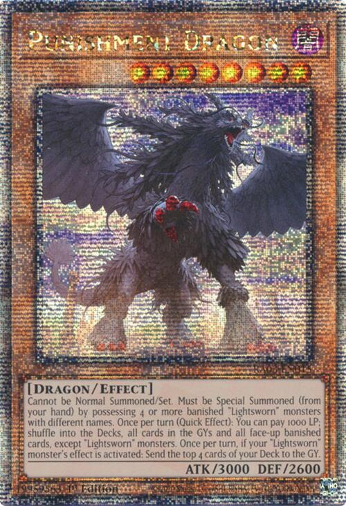Dragon Punition (Quarter Century Secret Rare) [RA03-FR015] Quarter Century Secret Rare