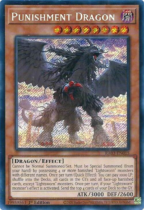 Dragon du Châtiment (Secrète Rare) [RA03-FR015] Secrète Rare
