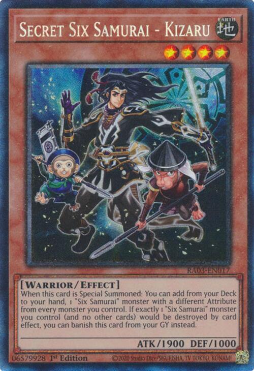 Six Samouraïs Légendaires - Kizaru (CR) [RA03-FR017] Collector's Rare Prismatique