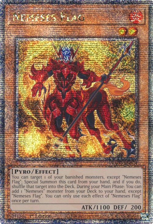 Drapeau des Némésis (Quarter Century Secret Rare) [RA03-EN024] Quarter Century Secret Rare