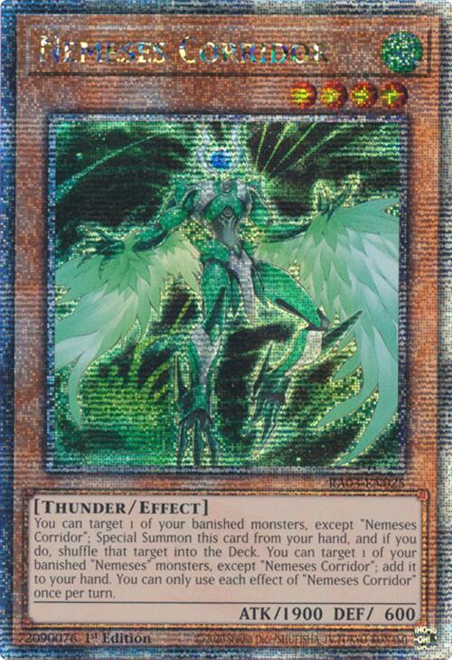 Couloir des Némésis (Quarter Century Secret Rare) [RA03-FR025] Quarter Century Secret Rare