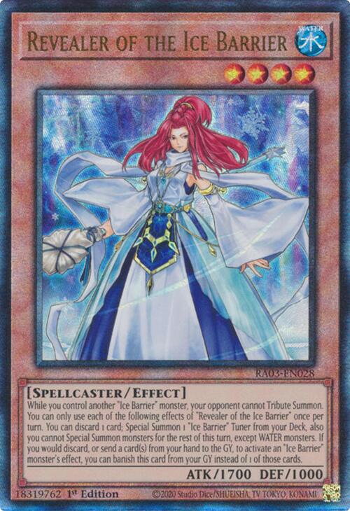 Révélatrice de la barrière de glace (UTR) [RA03-FR028] Prismatic Ultimate Rare