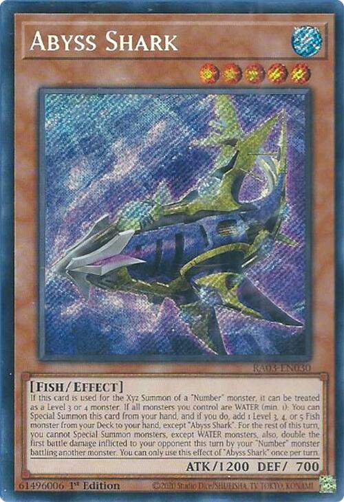 Requin des Abysses (Secrète Rare) [RA03-FR030] Secrète Rare