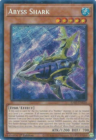 Requin des Abysses (Secrète Rare) [RA03-FR030] Secrète Rare