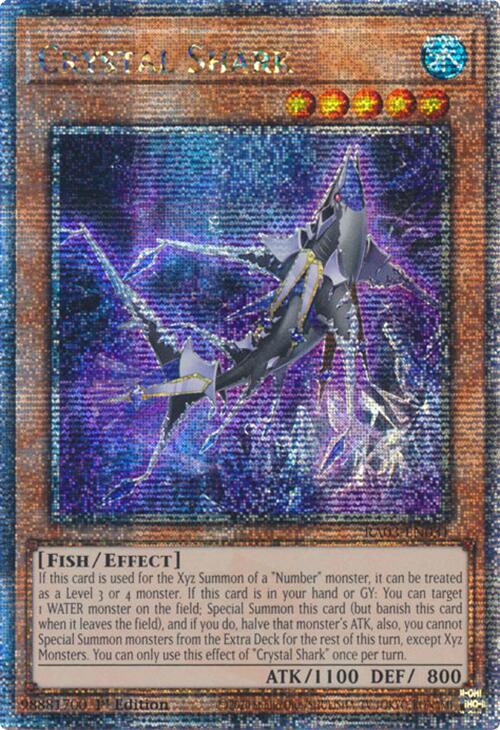 Requin de Cristal (Quarter Century Secret Rare) [RA03-FR031] Quarter Century Secret Rare