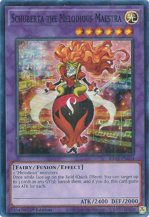 Schuberta la Melodieuse Maestria [RA03-FR034] Super Rare
