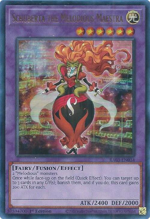 Schuberta la Maestra Mélodieuse (UR) [RA03-FR034] Ultra Rare