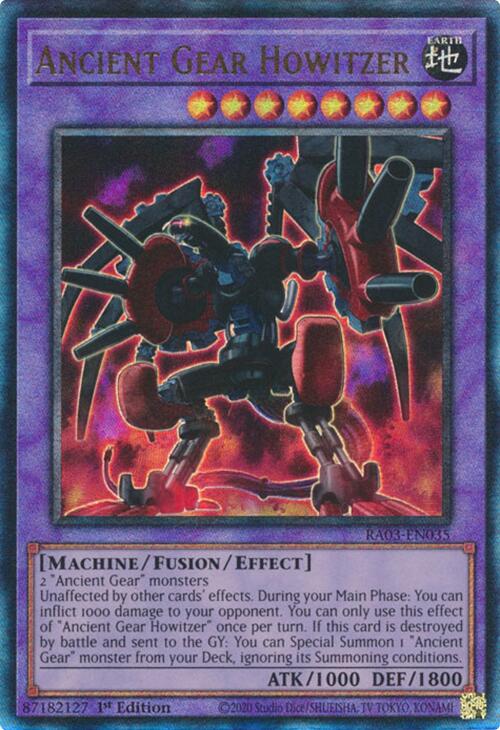 Canons Anciens – Howitzer (UTR) [RA03-FR035] Ultimate Rare Prismatique
