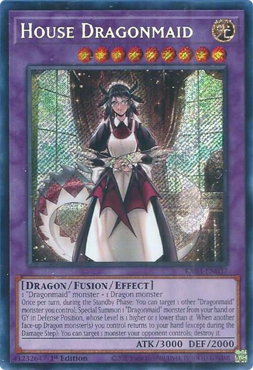 Dragonne Servante du Manoir (Secret Rare) [RA03-FR037] Secret Rare