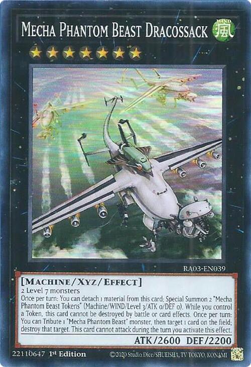 Bête Fantôme Méca Dracossack [RA03-FR039] Super Rare