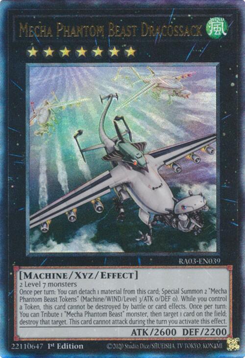 Bête Fantôme Méca Dracossac (UTR) [RA03-FR039] Prismatic Ultimate Rare