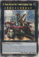 Superdreadnought Rail Cannon Juggernaut Liebe (Illustration alternative) (Quarter Century Secret Rare) [RA03-FR041] Quarter Century Secret Rare