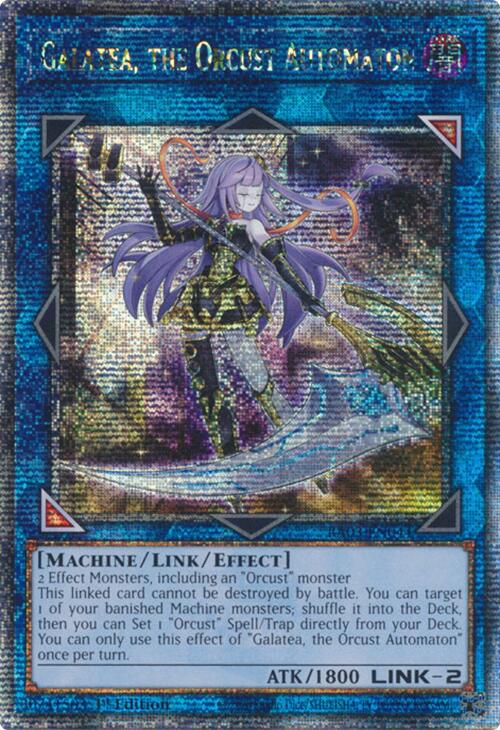 Galatée, l'Automate Orcust (Quarter Century Secret Rare) [RA03-EN044] Quarter Century Secret Rare