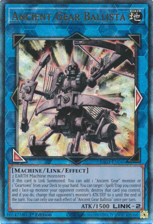 Balisote Rouages Anciens (UTR) [RA03-FR046] Prismatic Ultimate Rare