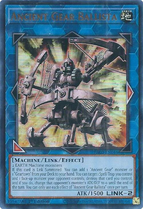 Artilleur Ancien Engrenage (UR) [RA03-FR046] Ultra Rare