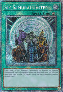 Six Samouraïs Unifiés (Secrète Rare Platine) [RA03-EN054] Secrète Rare Platine