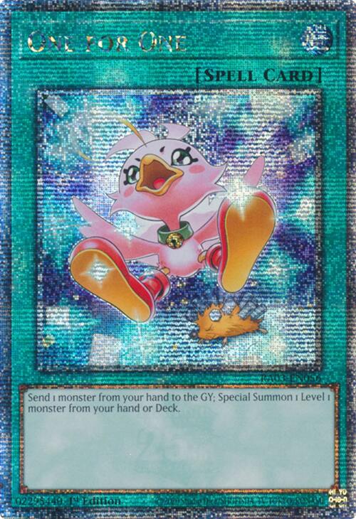 Un pour Un (Illustration alternative) (Quarter Century Secret Rare) [RA03-FR056] Quarter Century Secret Rare
