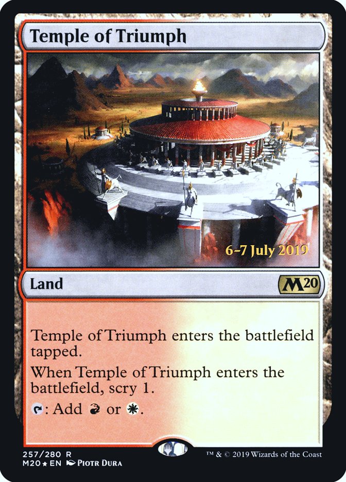 Temple de la Victoire [Promos d'avant-première Core Set 2020]