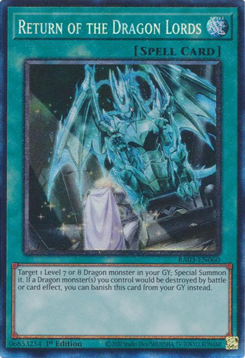 Retour des Seigneurs Dragons (CR) [RA03-FR060] Collector Rare Prismatique